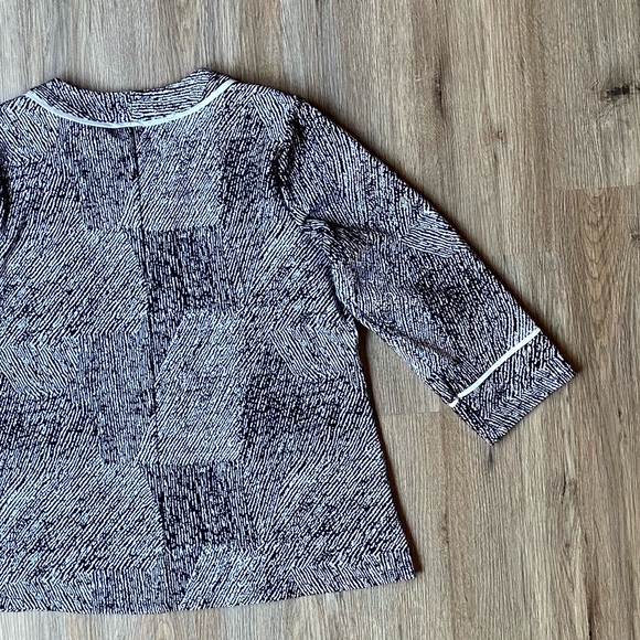 Alfani CrewNeck Texture Top - Picture 10 of 12